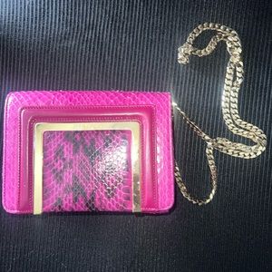 Jimmy Choo Python crossbody bag